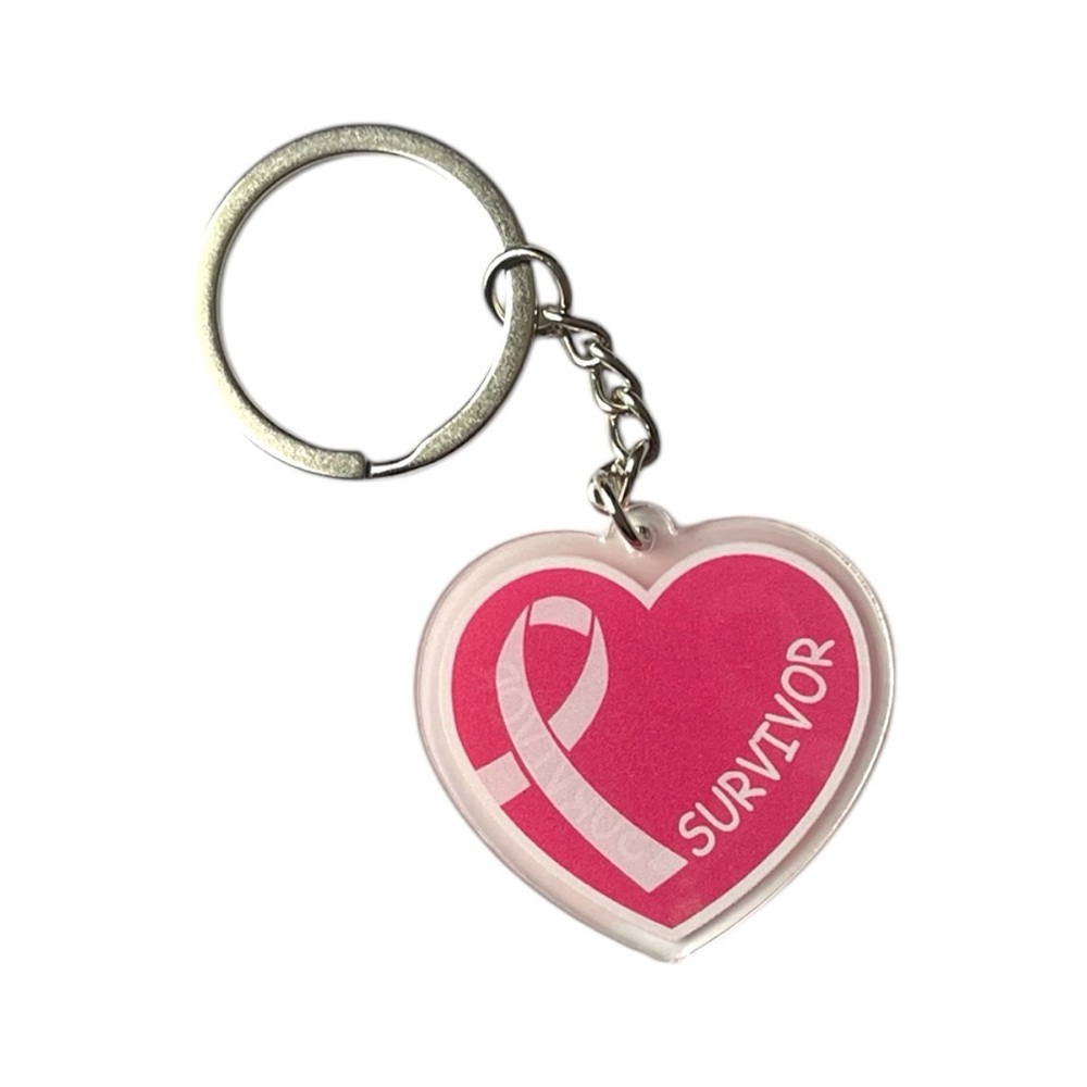 NWT Breast Cancer Survivor Keychain
